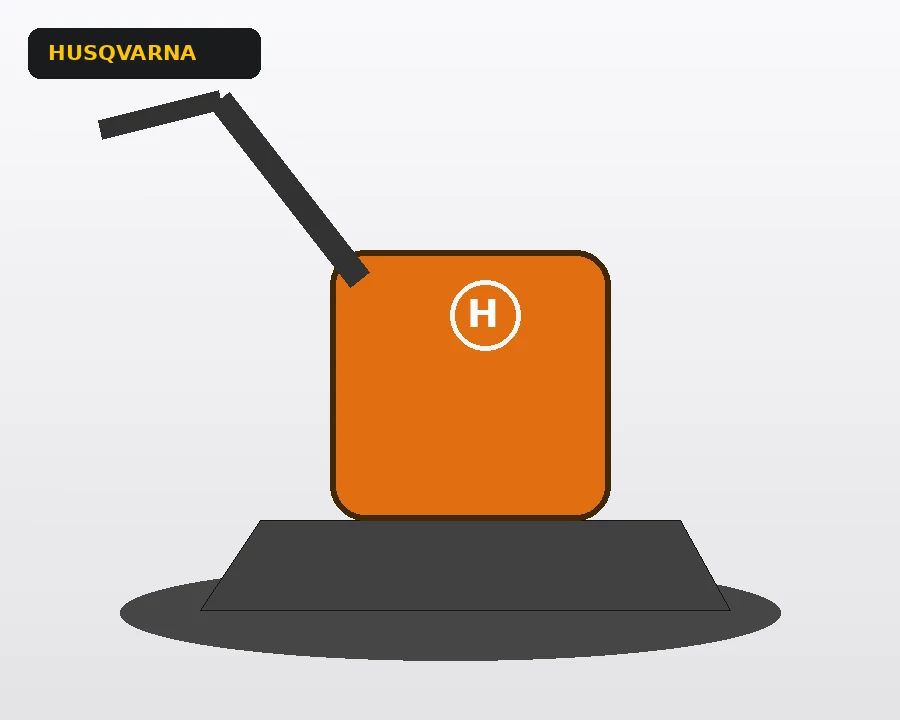 Husqvarna LT 6005- Mai Compactor