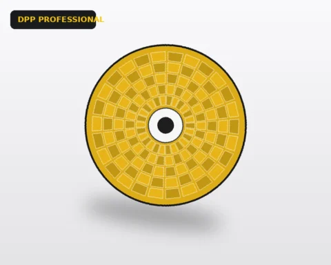 Pad de lustruire cu diamant Shine-Plus – DPP1-2 – 125mm