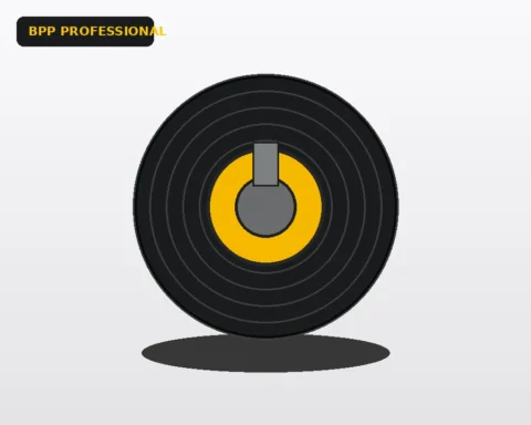 Suport din cauciuc dur pentru Pad-uri BPP-4 180mm