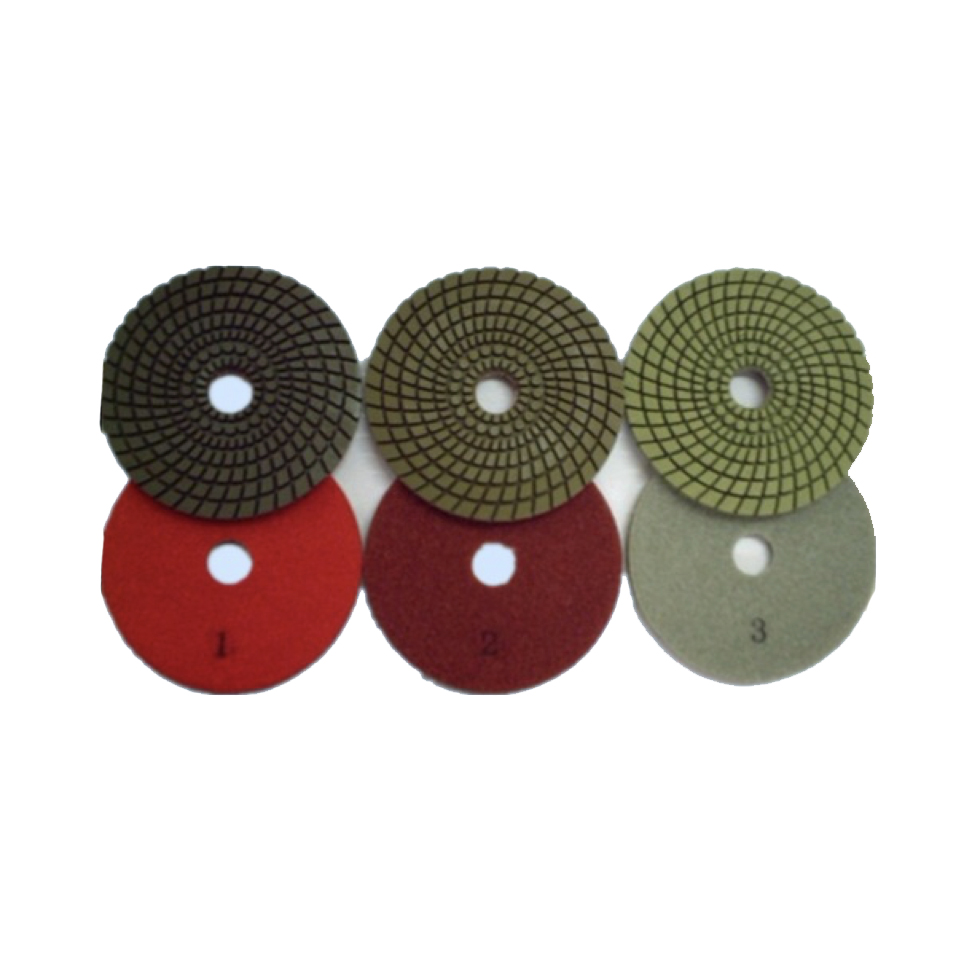 Set discuri/aduri diamantate, slefuire in 3 pasi WPP-10 / 100mm